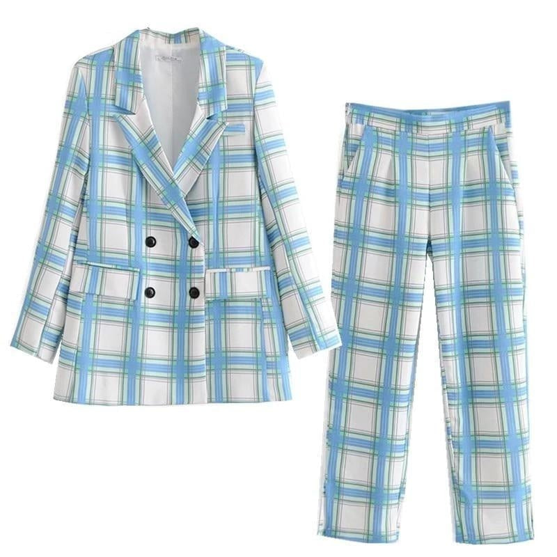 Plaid Suits for Women