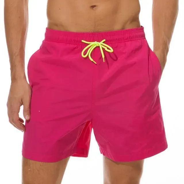 Sporty Swim Shorts Men-LeStyleParfait
