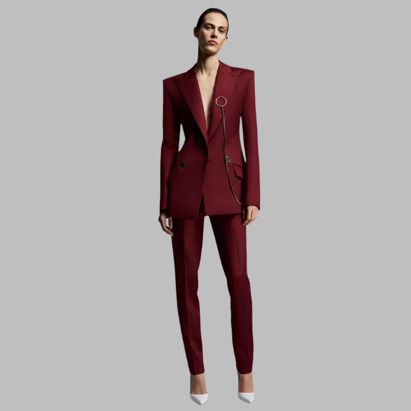 Women Two Piece Suits-LeStyleParfait