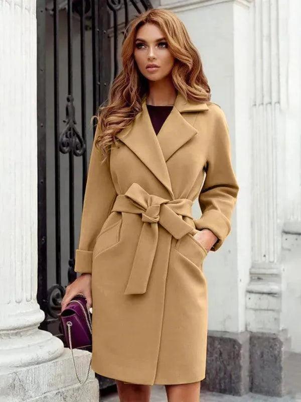Women’s Wrap Coats-LeStyleParfait