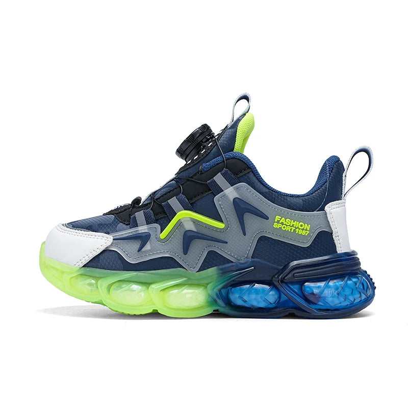 Kids' Sneakers - Low-Top Kids Sneakers - Buckles Straps All-Season Shoes