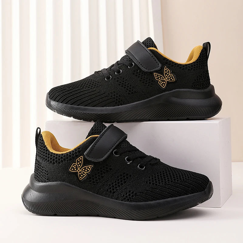 Kids' Sneakers - Low-Top Kids Sneakers - Hook-Loop Autumn Shoes