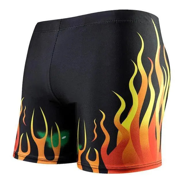 Men Abstract Swim Shorts
