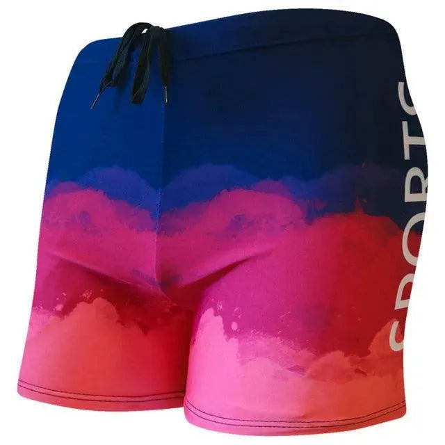Men Abstract Swim Shorts