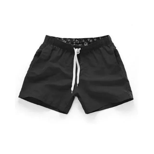 Men Black Swim Shorts