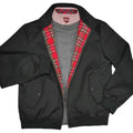Men’s Checked Bomber Jacket Casual Style