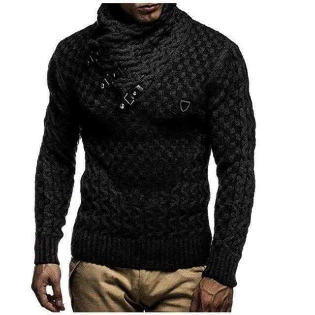 Men’s Classic Turtleneck Pullover Sweater
