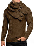 Men’s Crew-Neck Knit Pullover Sweater – Classic