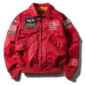 Men’s Graphic Bomber Jacket Street Style
