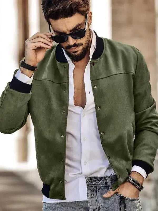 Men's Jackets Bomber JacketCasual