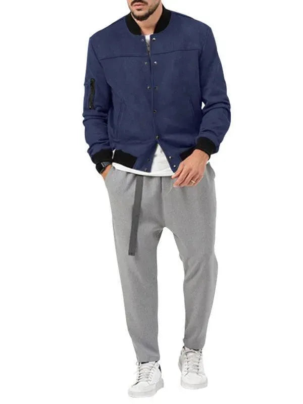 Men's Jackets Bomber JacketCasual