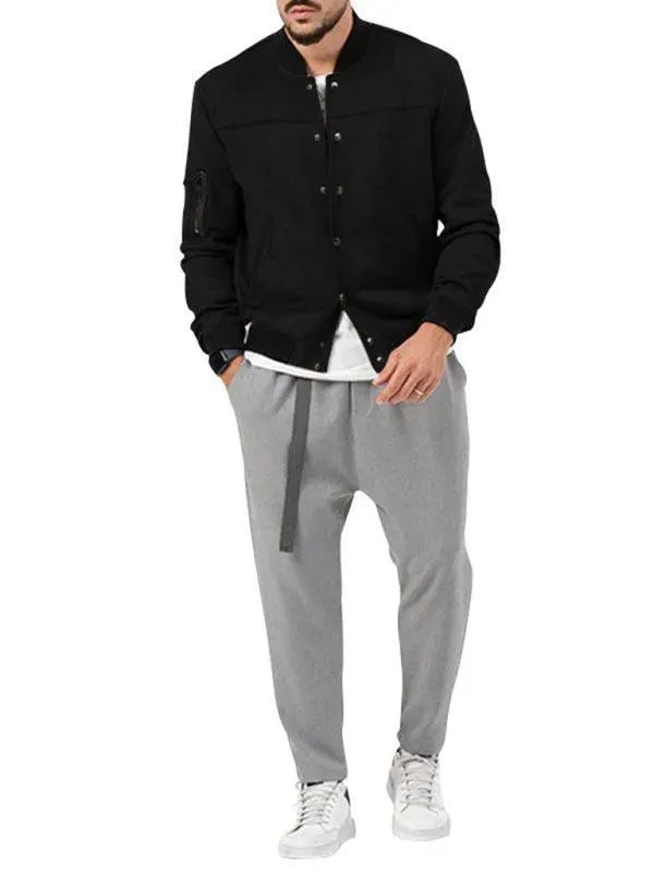 Men's Jackets Bomber JacketCasual