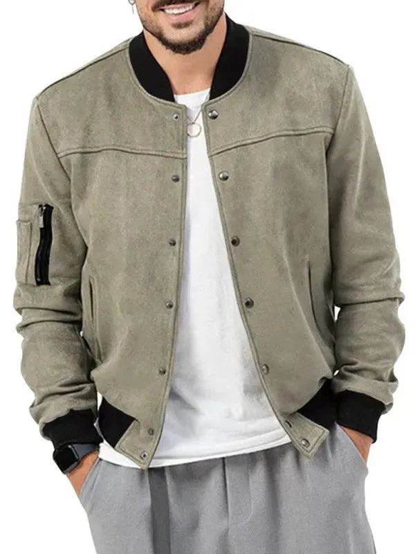Men's Jackets Bomber JacketCasual