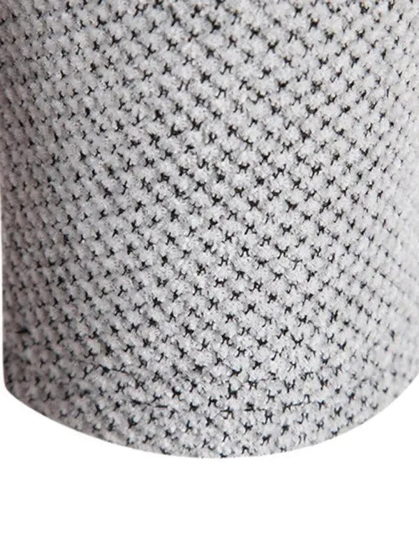 Men’s Longline Hooded Zip Cardigan Sweater – Full Zip