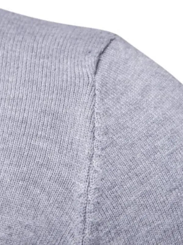 Men’s Slim Fit Turtleneck Pullover Sweater – Knit