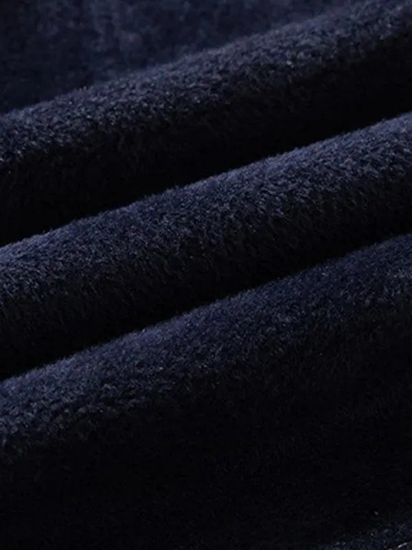 Men’s Slim Fit V-Neck Pullover Sweater – Solid Knit