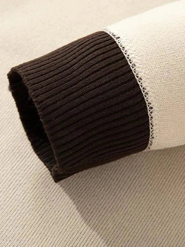 Men’s Slim Fit V-Neck Pullover Sweater – Solid Knit