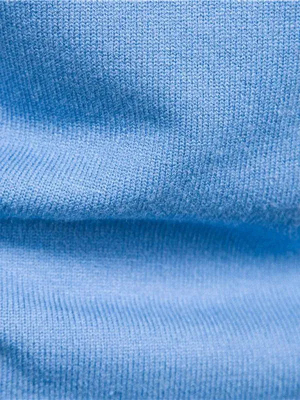 Men’s Slim Knit Turtleneck Pullover Sweater