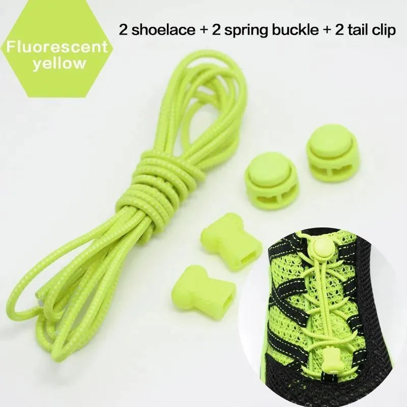 No Tie Shoelaces For Sneakers Trainers-Sneakers-LeStyleParfait