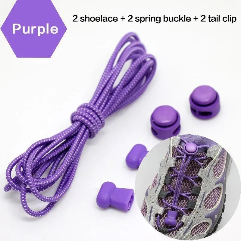 No Tie Shoelaces For Sneakers Trainers-Sneakers-LeStyleParfait