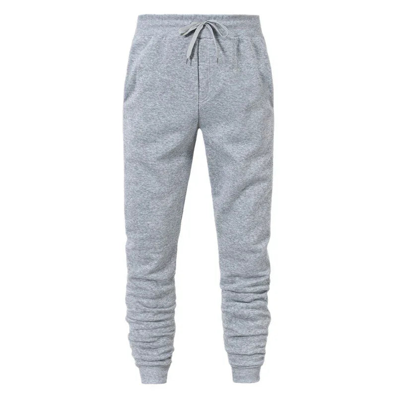 Pantalon de jogging sportif et décontracté pour homme - Taille mi-haute élastique
