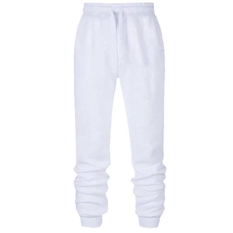 Pantalon de jogging sportif et décontracté pour homme - Taille mi-haute avec cordon de serrage