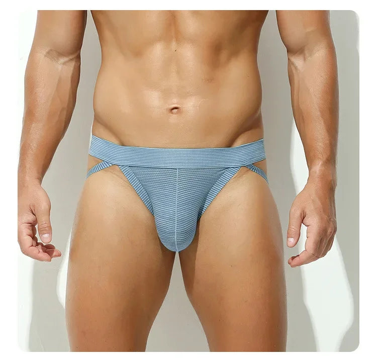 Sous-vêtements sexy pour hommes, slips taille basse, respirants, string sexy pour hommes, bikini, sous-vêtements doux pour gay