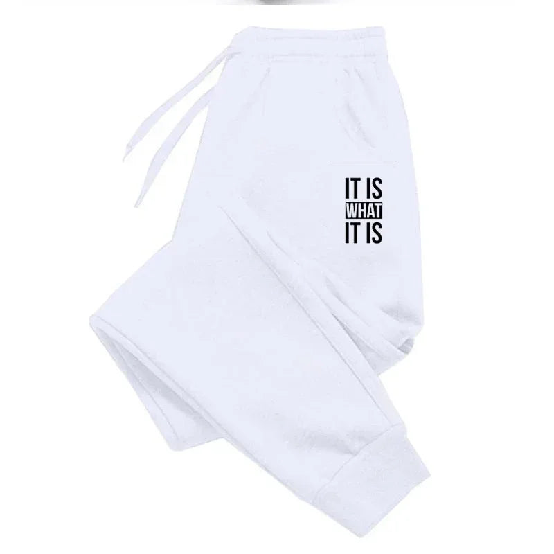 Pantalon de jogging Streetwear pour homme - Taille mi-haute et chaud