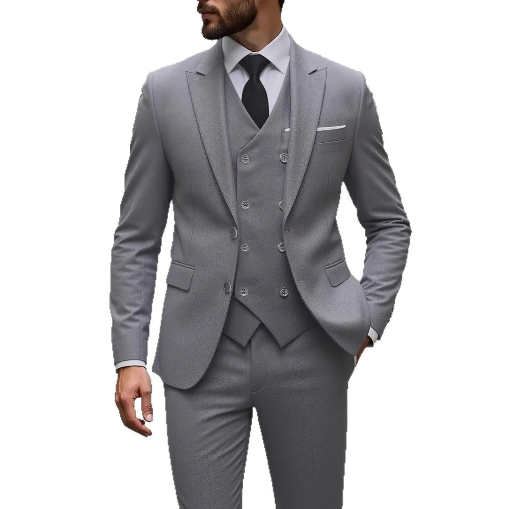 Men's Wedding Tuxedo 3 Piece – Groom Formal Suit