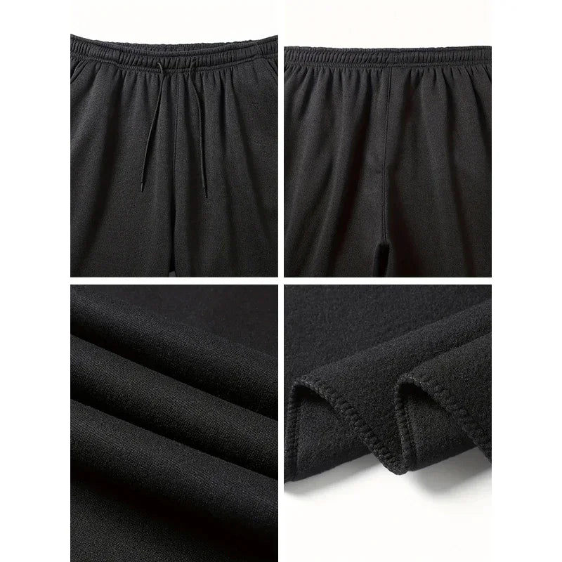 Pantalon de jogging sportif et décontracté pour homme - Taille mi-haute, cordon de serrage, coupe fuselée