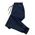 Sporty Casual Men Jogger Pants - Mid Rise Elastic Waistband