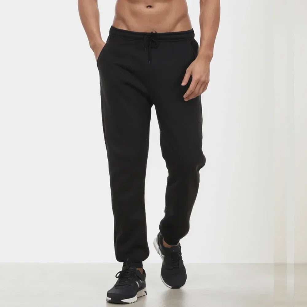 Pantalon de jogging unisexe décontracté et sportif - Confort polaire taille mi-haute