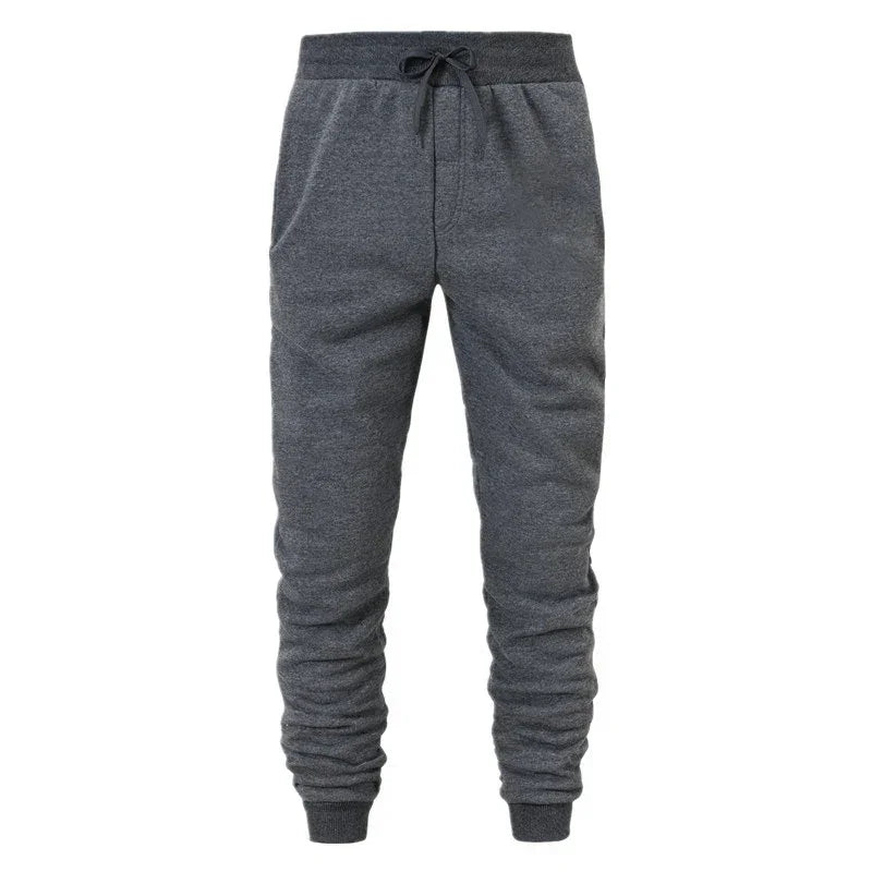 Pantalon de jogging sportif et décontracté pour homme - Taille mi-haute élastique