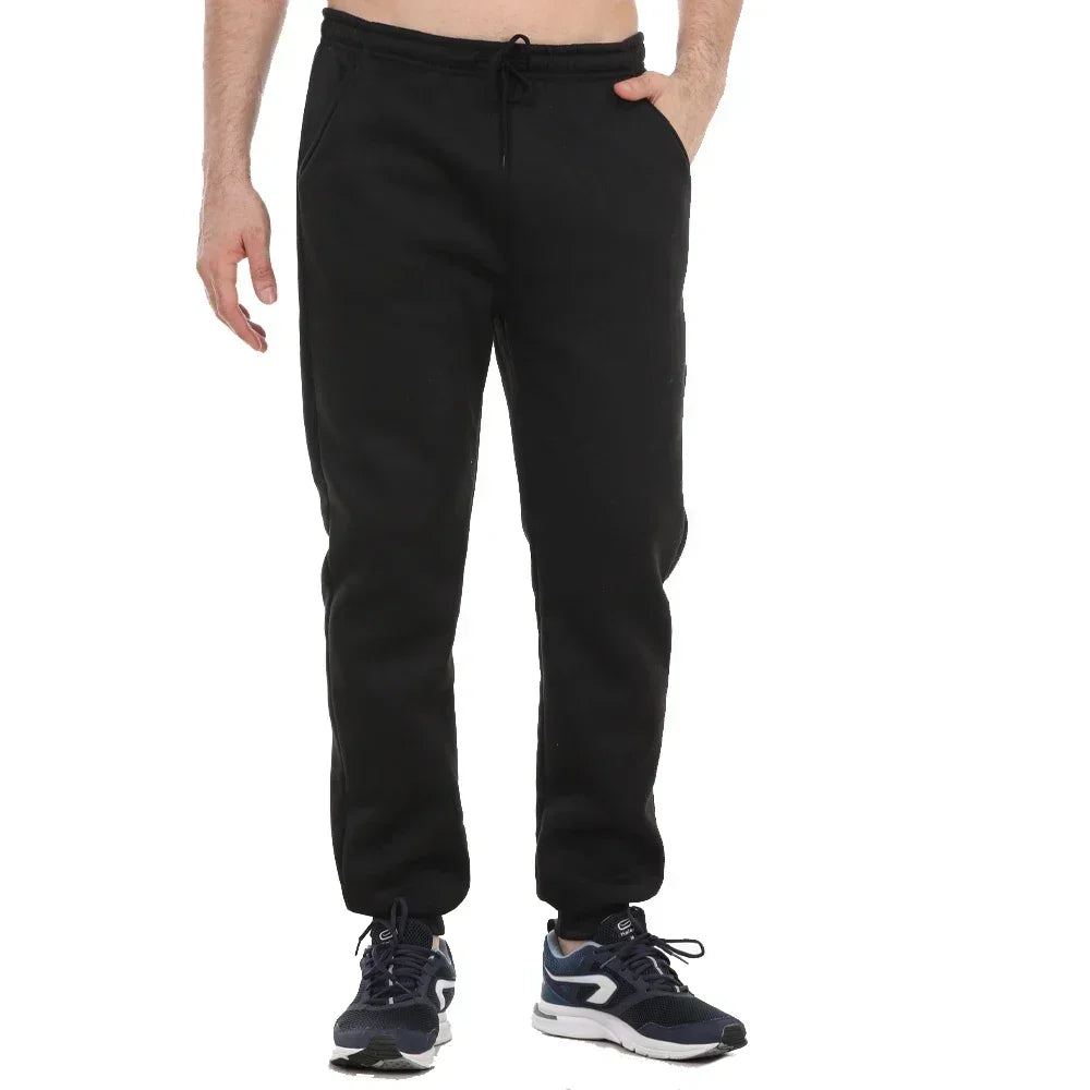 Pantalon de jogging unisexe décontracté et sportif - Confort polaire taille mi-haute