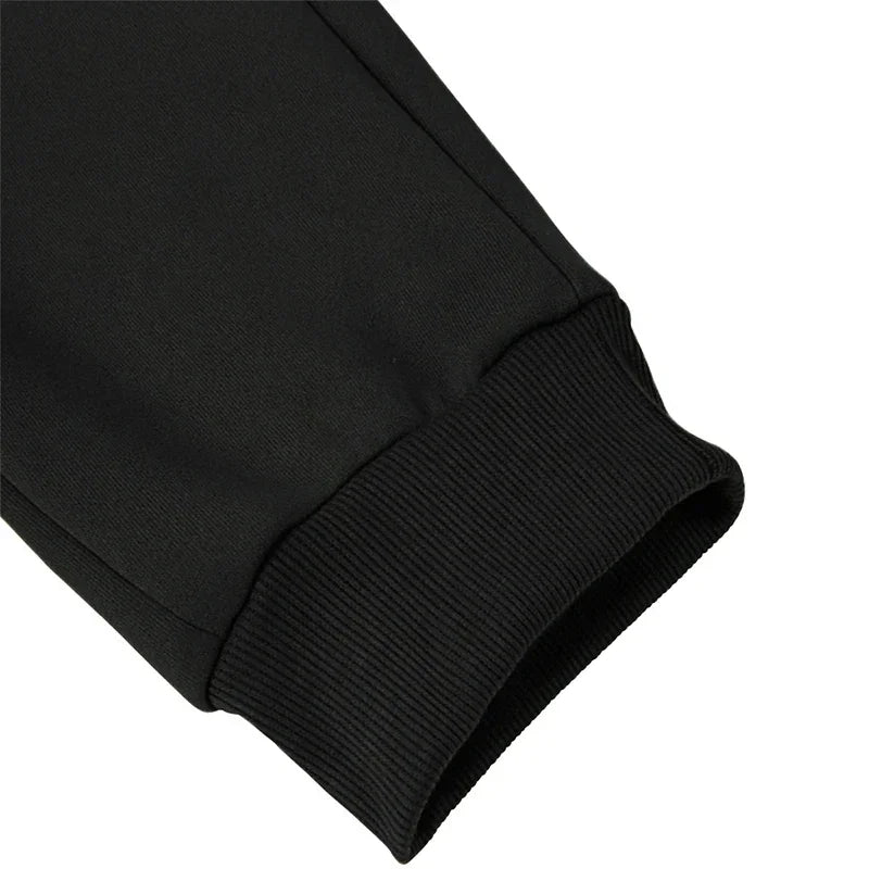 Pantalon de jogging streetwear pour homme - Taille mi-haute, cordon de serrage, coupe fuselée