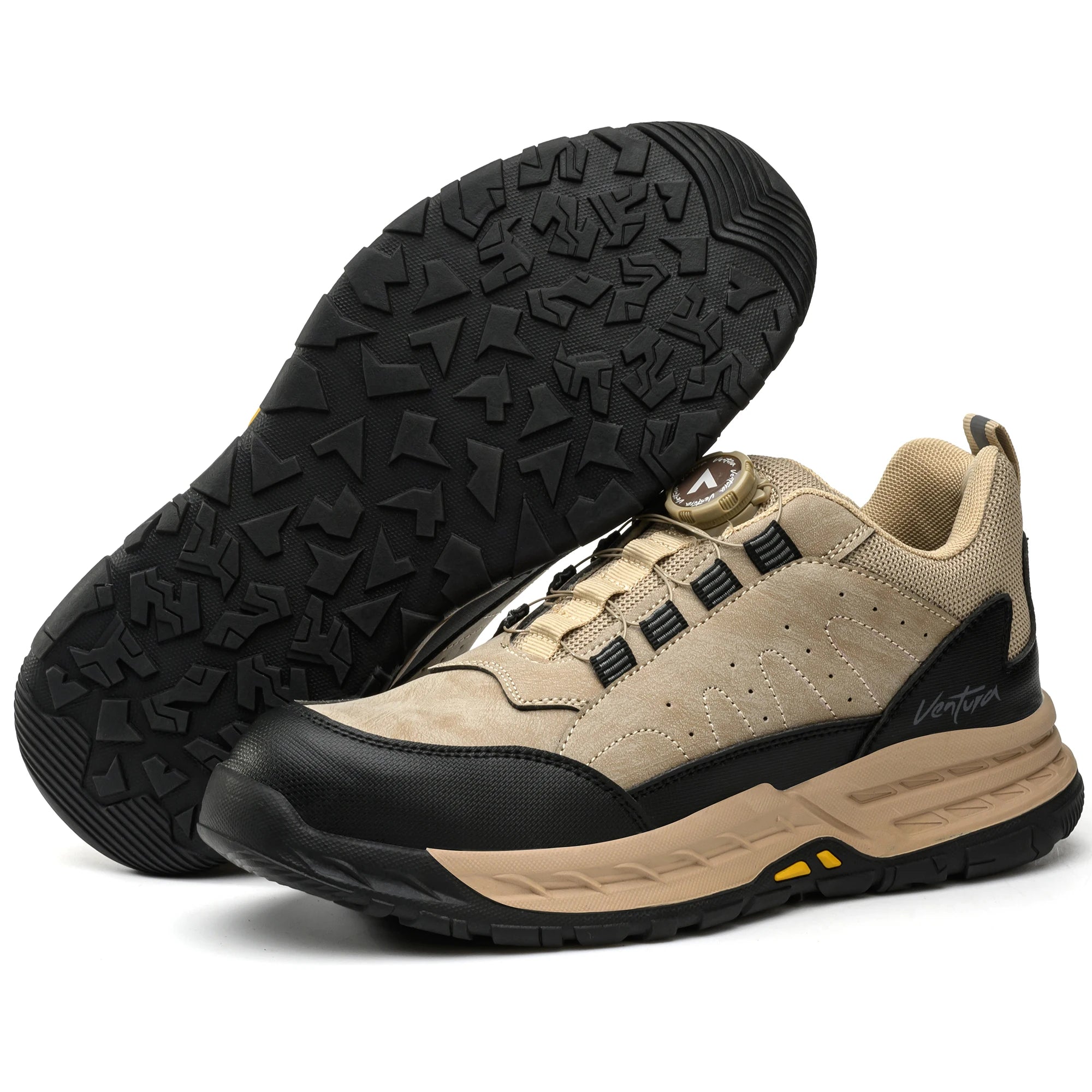 Unisex Sneakers - Low-Top Unisex Safety Sneakers - Lace-Up All-Season Shoes