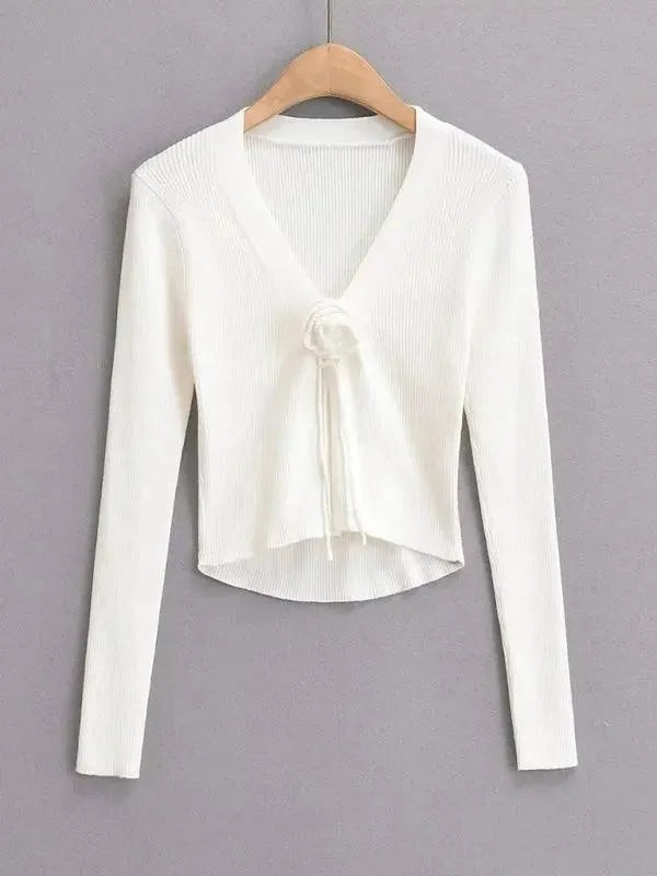 Women’s Lightweight V-Neck Cardigan Sweater – All-Season Knit