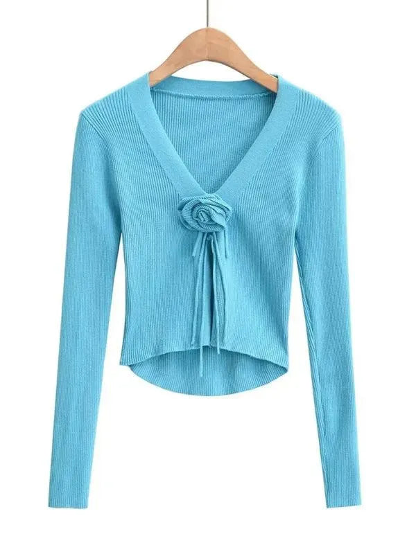 Women’s Lightweight V-Neck Cardigan Sweater – All-Season Knit