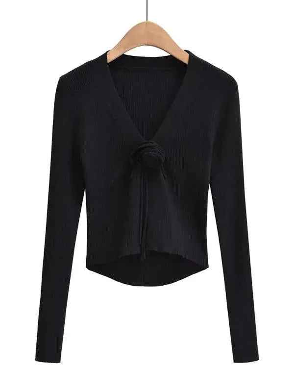 Women’s Lightweight V-Neck Cardigan Sweater – All-Season Knit