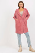 Women's Long Wool Blend Lapel Overcoat