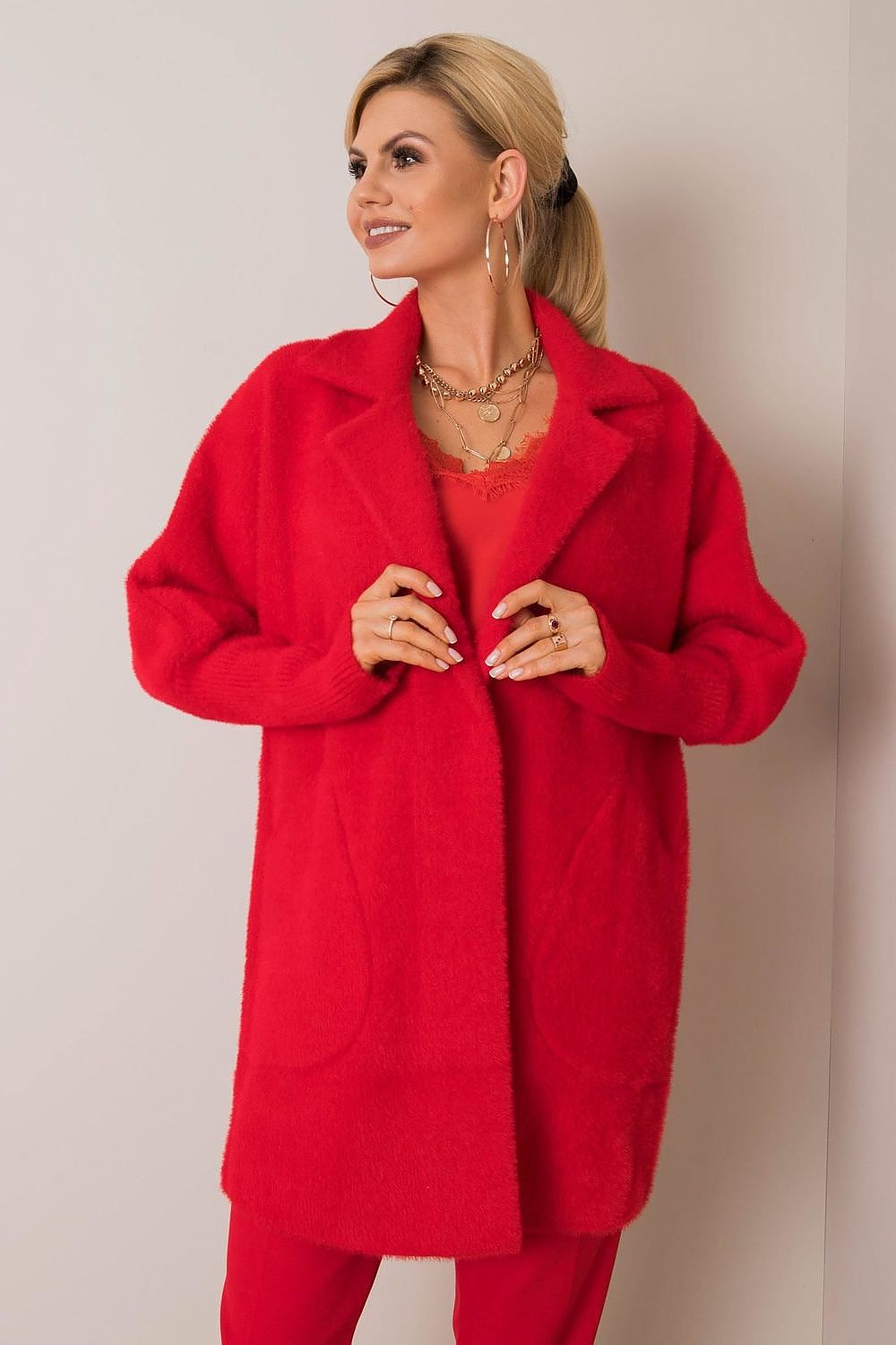 Women's Loose Wool Blend Coat