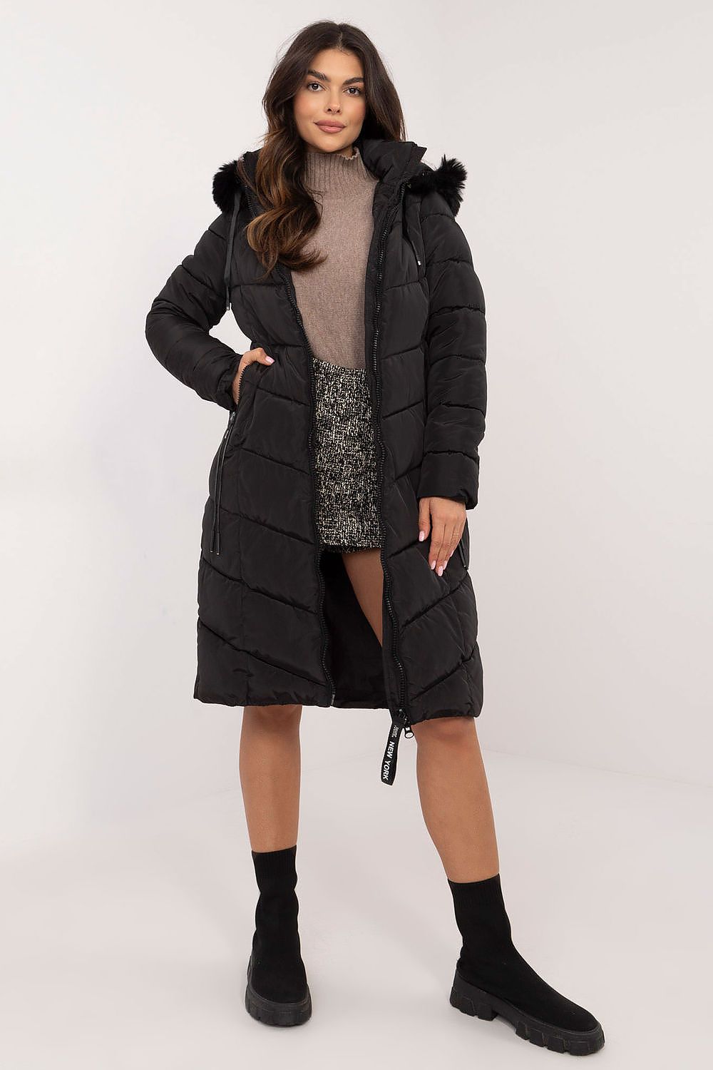Women's Puffer Coat Hooded Insulated Winter Style