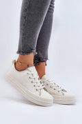 Women's Sneakers - Low-Top Women Platform Sneakers Shoes - Lace-Up Spring-Summer Shoes-Sneakers-LeStyleParfait