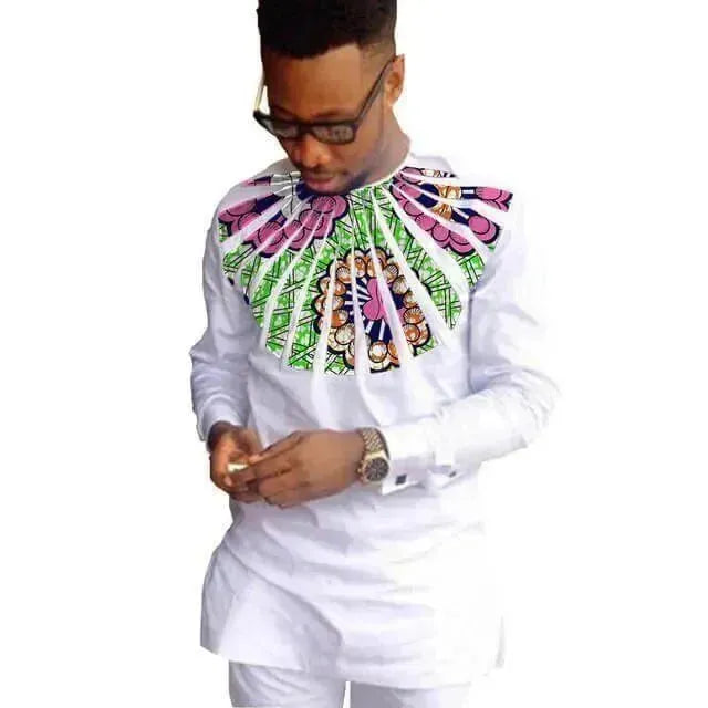 Adekunle African Shirts For Men - African Shirt - LeStyleParfait