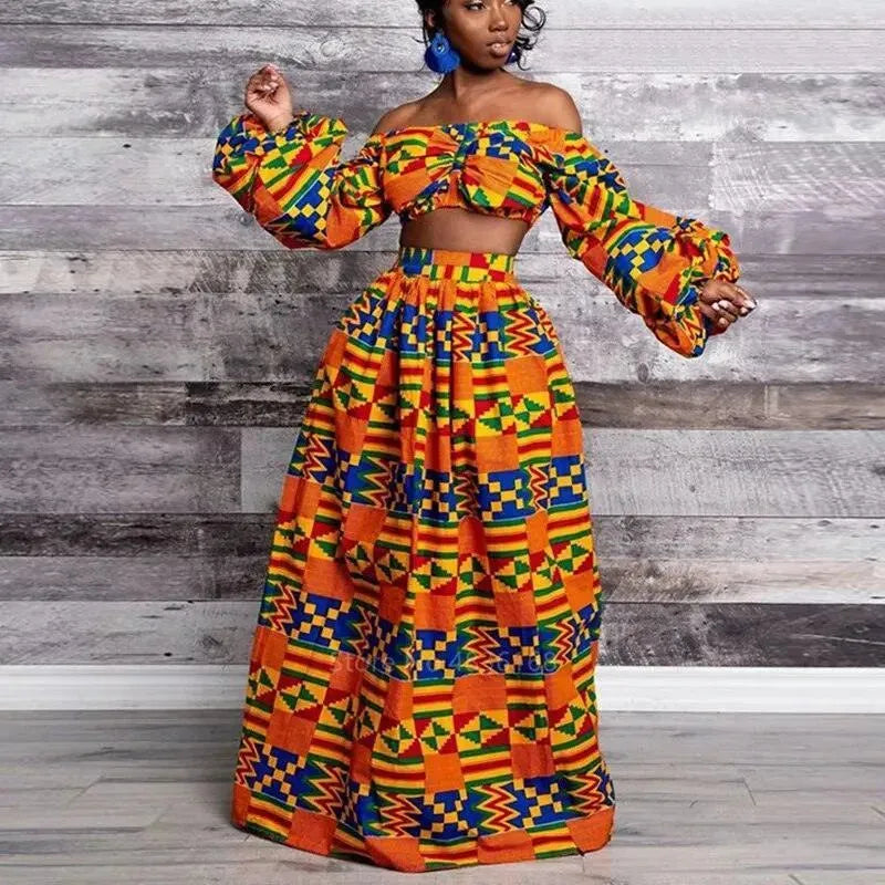 African Print Crop Tops - Women Tops - LeStyleParfait
