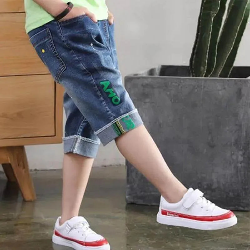 Amo Denim Jeans Short For Boys - Shorts - LeStyleParfait