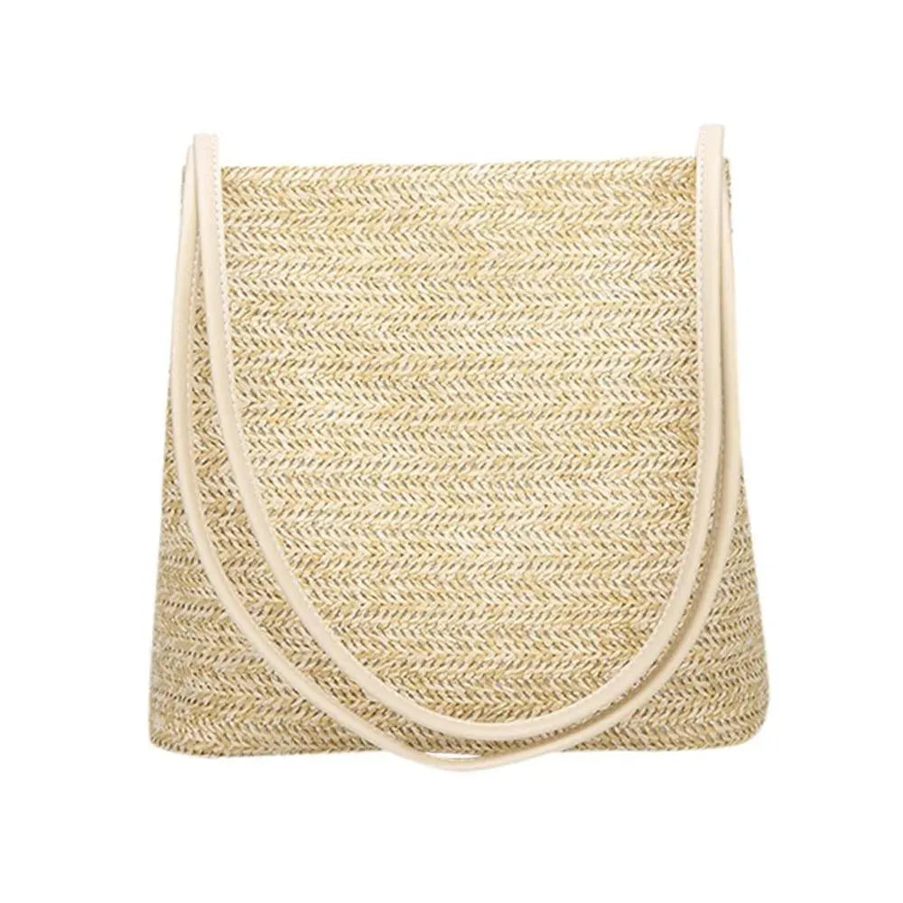 As Planned Straw Beach Bag - Shoulder Bag - LeStyleParfait