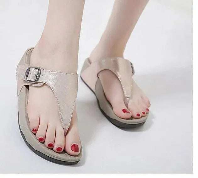 Beach Wedge Sandal Shoes - Wedge Shoes - LeStyleParfait