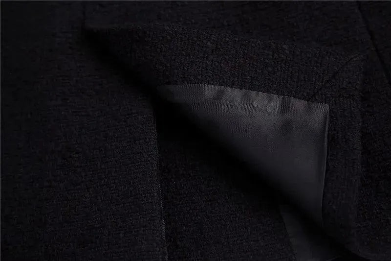 Black Blazer Women - Formal-Business - Plain-Solid - Women's Blazer - LeStyleParfait