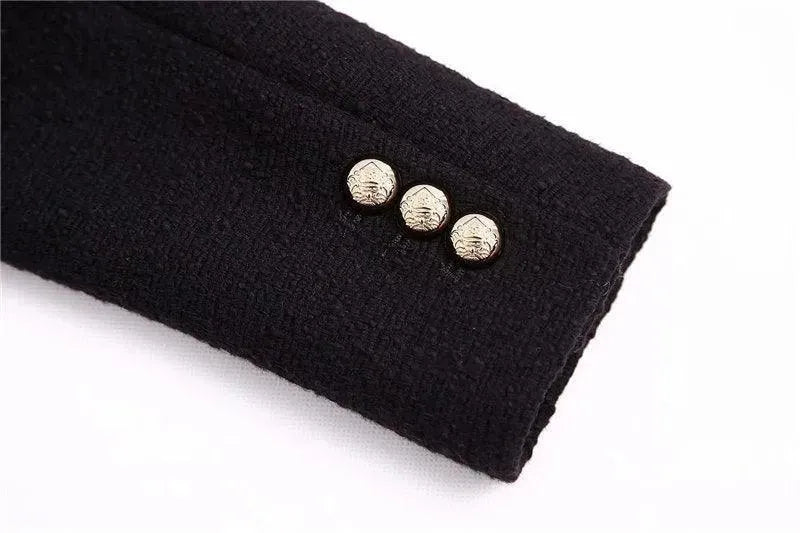 Black Blazer Women - Formal-Business - Plain-Solid - Women's Blazer - LeStyleParfait